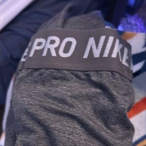Nike Pro Gray Leggings